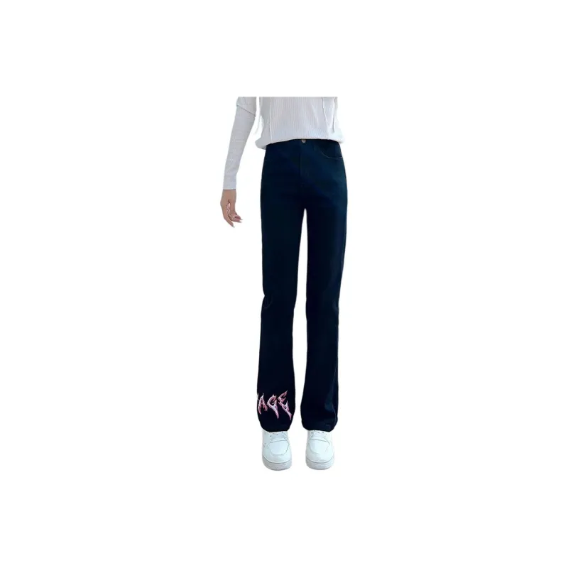RAMPAGE Jeans Unisex Black Print-0