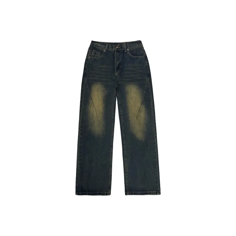 ELCORO Jeans Unisex Vintage Blue-0