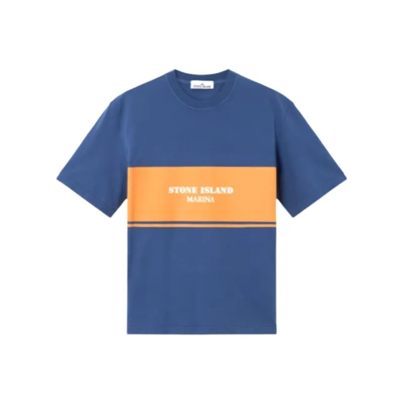 STONE ISLAND Cotton Jersey T shirt-0