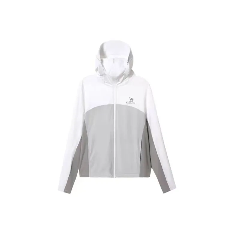 CAMEL Spring And Summer New Arrival Sun Protection Clothing Unisex Jade White/Recycling Gray/Glacier Gray-0