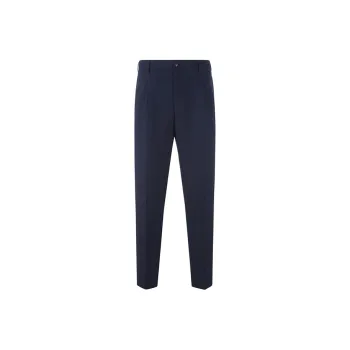 GIORGIO ARMANI Suit Trousers Men Cyan