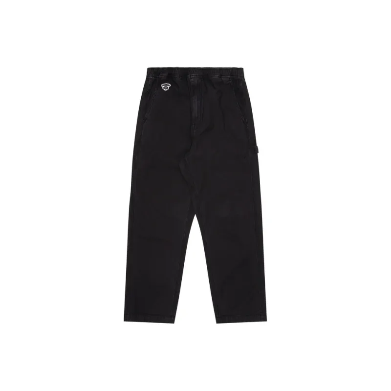Aape Logo appliqué Straight Trousers-2