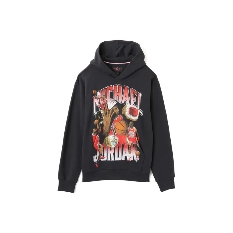 Jordan Flight Fleece Men's Graphic Pullover Hoodie-0
