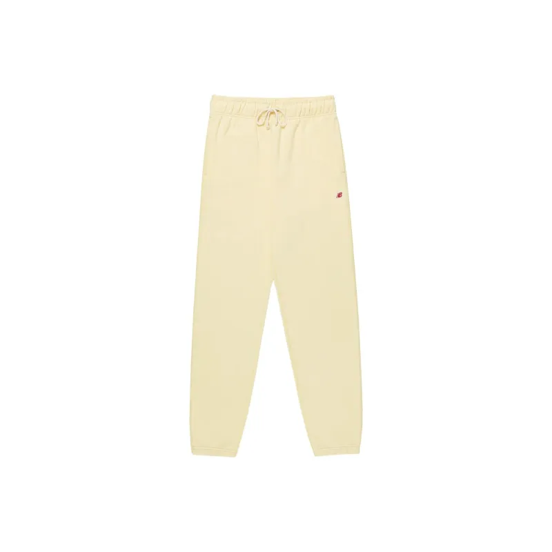 New Balance Made In USA Series Knitted Sweatpants Men's Yellow-0