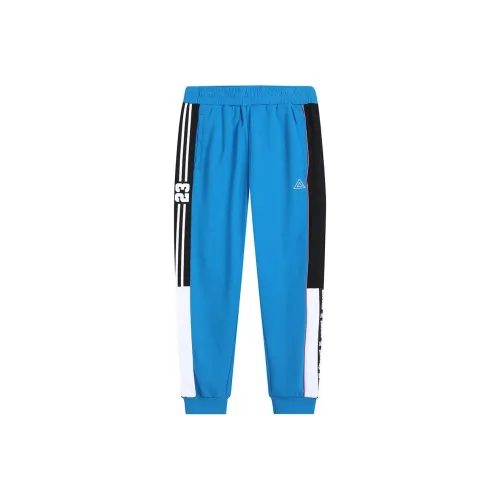 PEAK Basketball Culture Series Knitted Sports Pants Men's Storm Blue