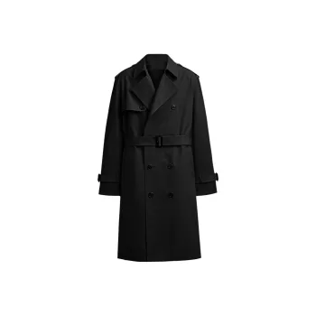 COACH Trench Coats Men Black