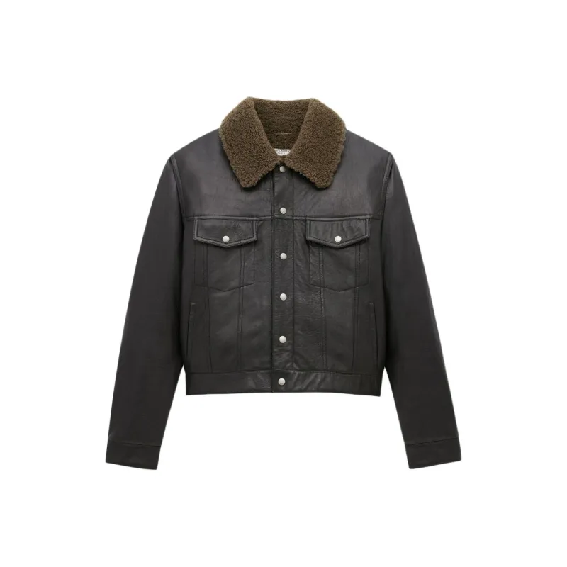 SAINT LAURENT Buttoned Long-Sleeved Short Jacket-0