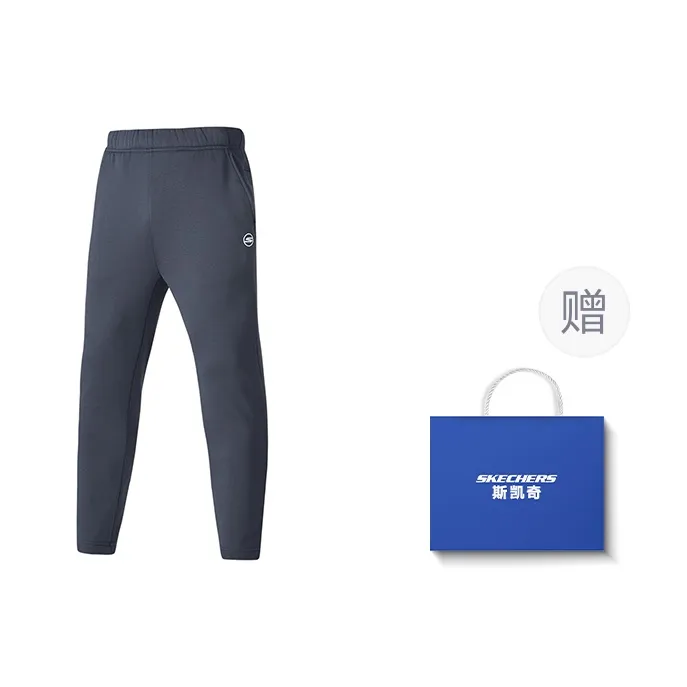 Skechers Sports Life Collection Knitted Sports Pants Men's Odyssey Gray-8