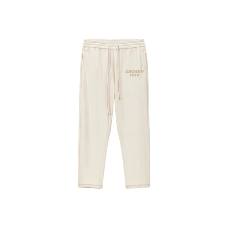CHOSEN1 CH Knitted Sweatpants Unisex Apricot-0