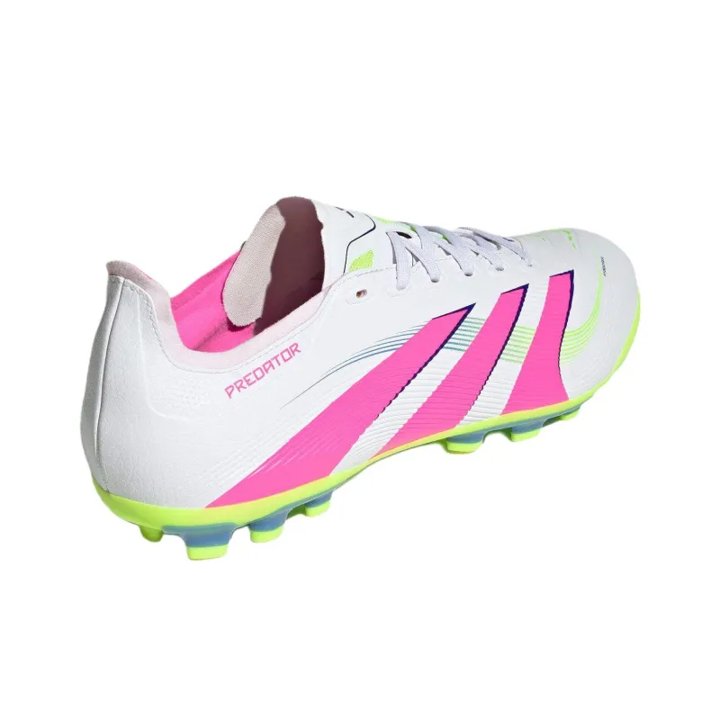 Adidas Predator League Ag Cloud White Lucid Pink Lucid Lemon-3