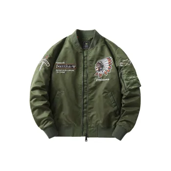 TREK&TRAVEL Baseball Jacket Men's