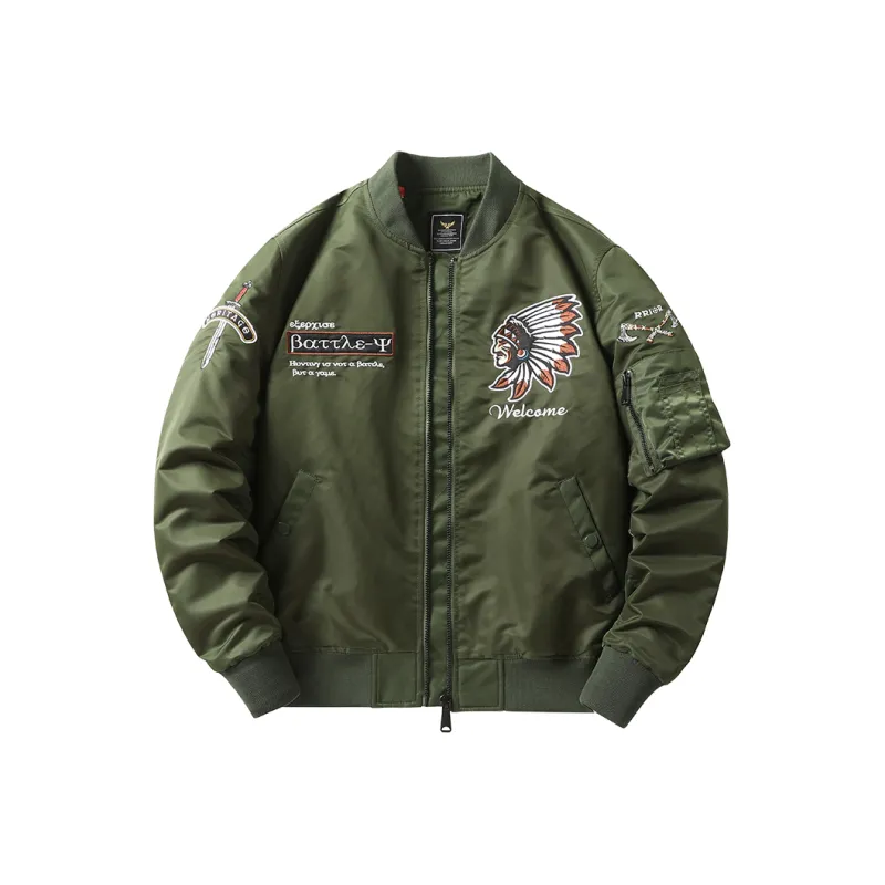 TREK&TRAVEL Baseball Jacket Men's-0