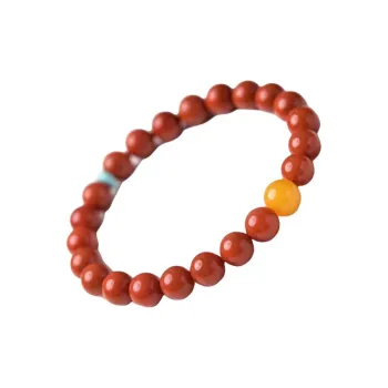 Xifeng Building Southern Red Agate Bracelets Women's