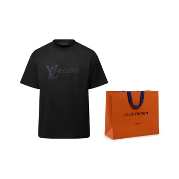 LOUIS VUITTON SS25 T Shirt Men's Black