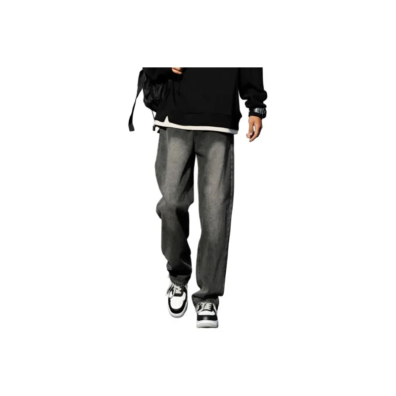 Warrior Huichao Riding The Wind Collection Jeans Unisex-0