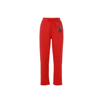 Burberry Casual Pants Men Red