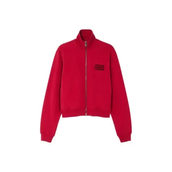 VERSACE '90s Vintage Logo Zip up Sweatshirt