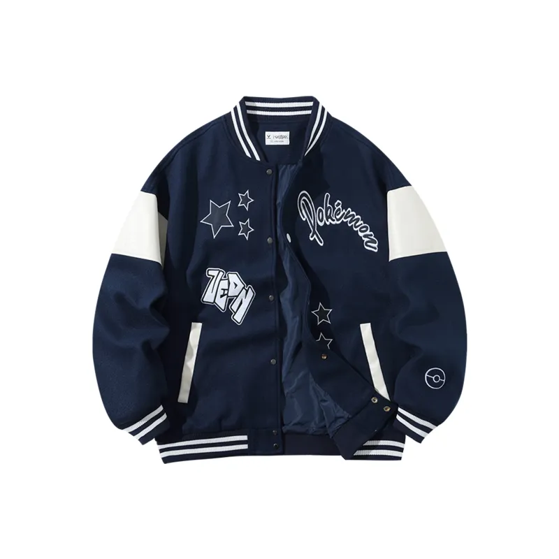 VEIDOORN x BAOKEMENG Baseball Jacket Unisex-7