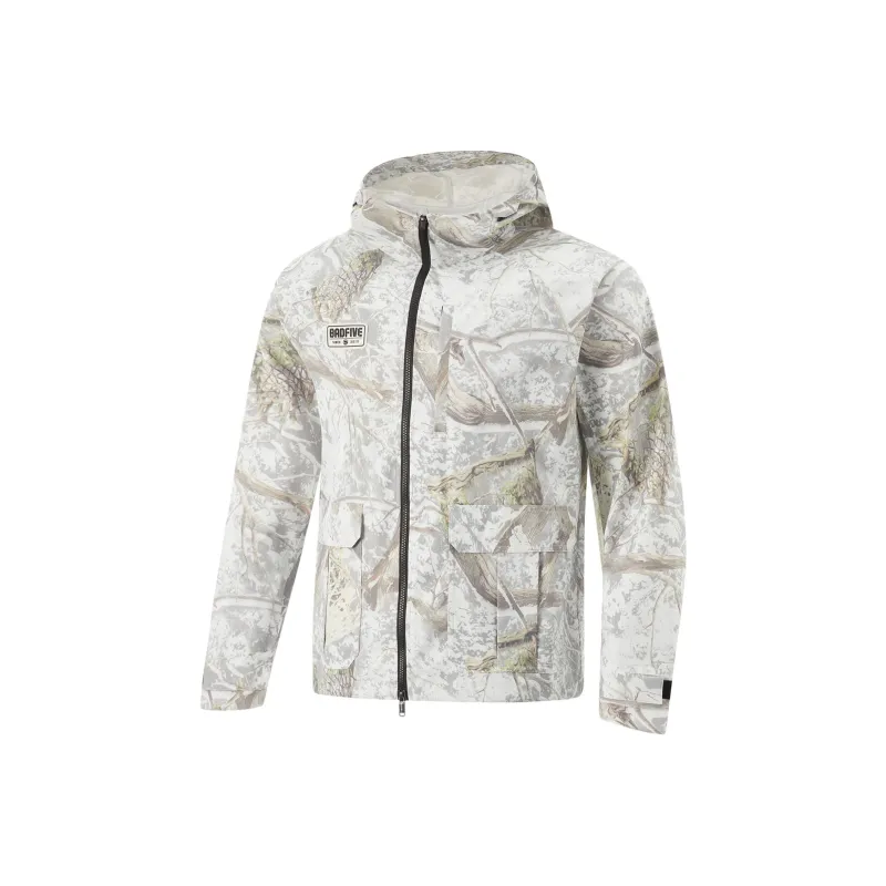 LiNing Badfive Trench Coat Men's Snow Camouflage-0
