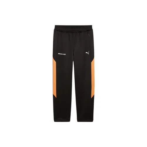 PUMA Mercedes Amg SS24 Knitted Sports Pants Men's Black Brown