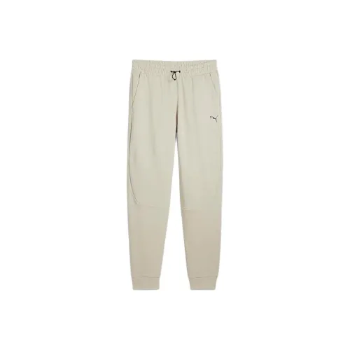 PUMA Knitted Sweatpants Men's Gray