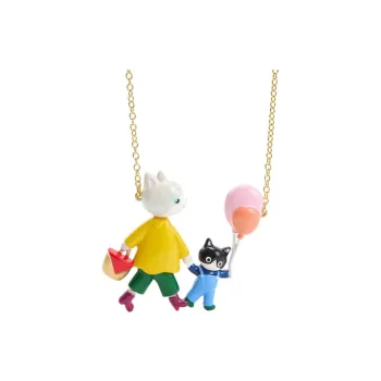 LES NEREIDES Gold Plated Necklaces Women's Gold