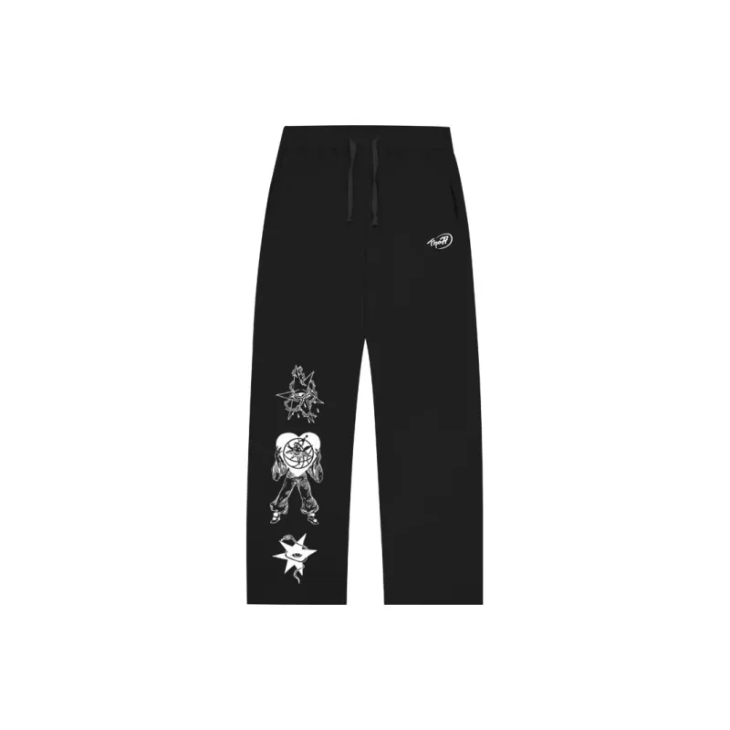 TIP OFF Knitted Sports Pants Unisex-0