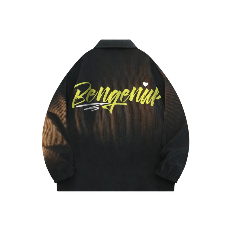 BENGEN Jackets Coats Unisex Black-0