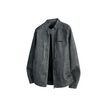 S.k. Manor Hill Leather Jacket Unisex
