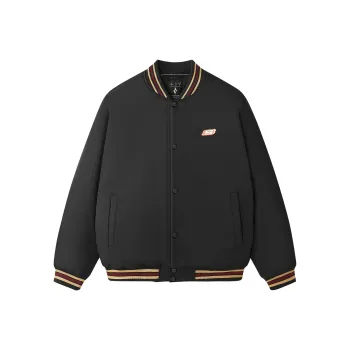 Skechers Baseball Jacket Unisex Carbon Black