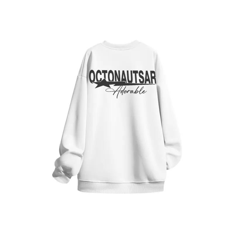 Small Columns Under The Sea Sweatshirt Unisex Black-22