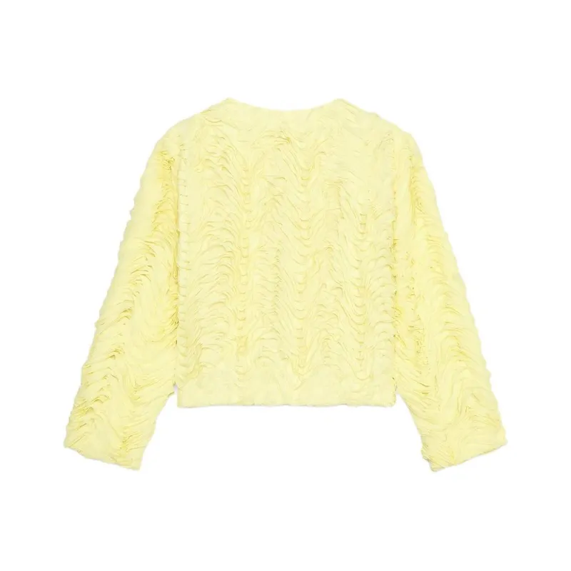 ZARA Jackets & Coats Women's Yellow-1