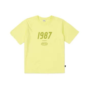 Mmlg SS25 T Shirt Unisex Milk Yellow