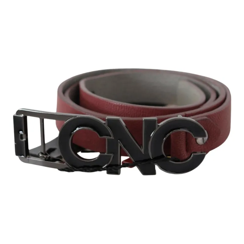 COSTUME NATIONAL Leather Belts Unisex Chestnut -1