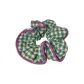 Green Plaid Hair Tie