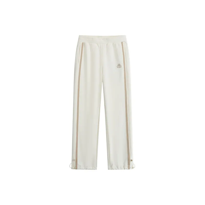 Kappa 1916 Series Casual Pants Unisex Tallow White-0