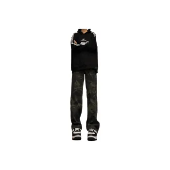 VDNZ Jeans Unisex Green Camouflage