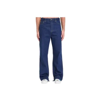 GUCCI High Waisted Wide Leg Jeans