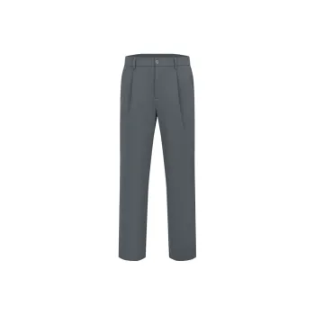 URBAN REVIVO Casual Pants Men's Cool Gray