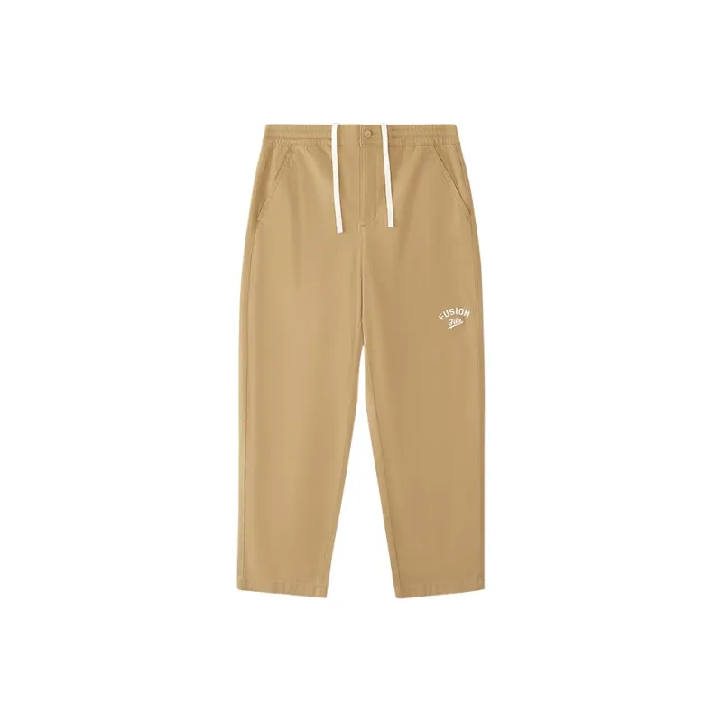 FILA FUSION Casual Pants Men Maple Leaf Brown-0