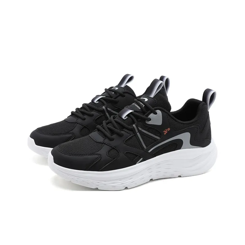K bird Breathable Height Increase Low Top Casual Shoes Men's-3
