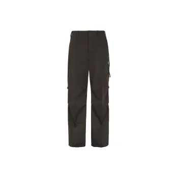 FENDI Logo Patch Straight Leg Trousers