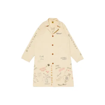 HUMAN MADE Trench Coats Unisex Light Umber