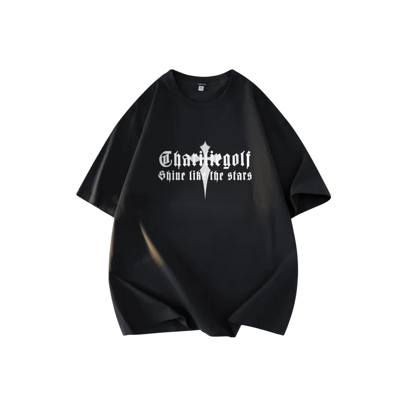 CHARLIE GOLF T Shirt Unisex Black-1