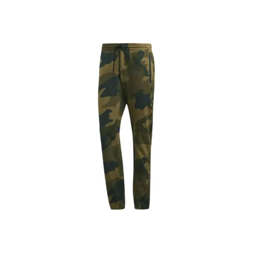 Adidas Originals TREF THE NORTH FACE SS22 Casual Pants Mens Camouflage's Army Green