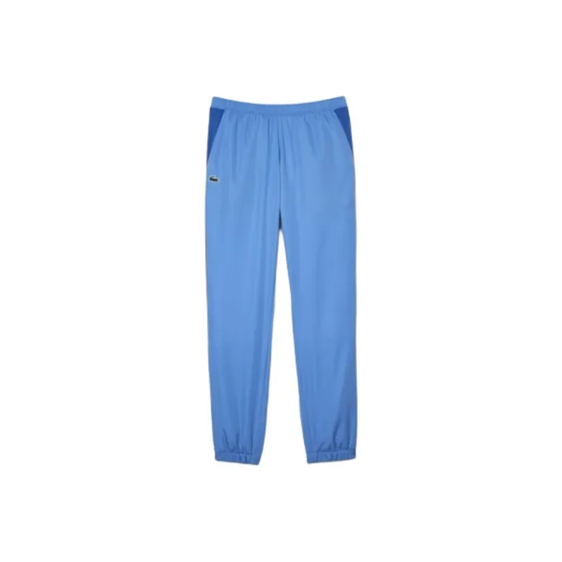 LACOSTE Knitted Sports Pants Men's Blue-0