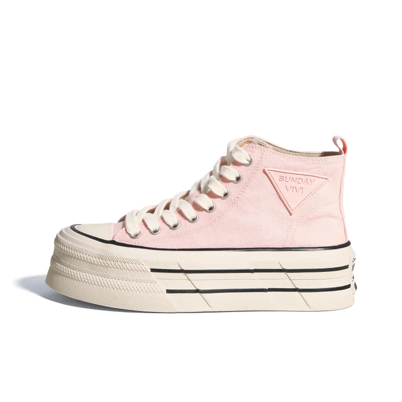 CHENTER KATER Cushioning, Slip Resistant, And Abrasion Resistant High Top Casual Shoes Women's-8