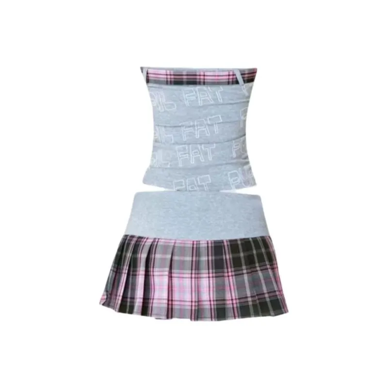 PUREIDOL Two Piece Skirt Sets Women's-1