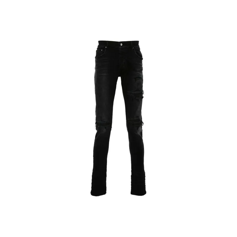 AMIRI Bandana Jacquard Logo Jeans-0