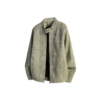 S.k. Manor Hill Leather Jacket Unisex